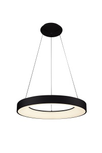 Lustra SANTANA PENDANT 80 CCT Negru + Telecomanda