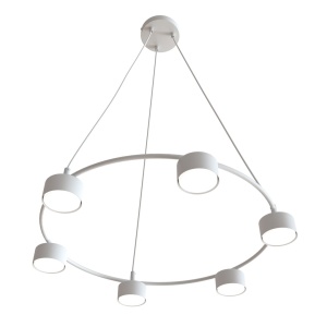 Lustra STARLIT 6 Alb - Img 1