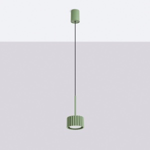 Lustră suspendată AURA 1 salvie Gx53 - Img 2