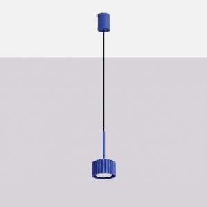 Lustră suspendată AURA 1 ultramarin Gx53 - Img 2
