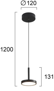 Pendul LED 3000K Eden 4307600 - Img 3