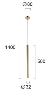 Pendul LED 3000K Elliot 4201700 - Img 3