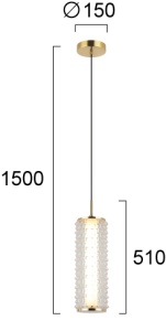 Pendul LED 3000K Irma 4294700 - Img 4