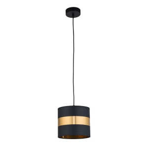 Pendul Negru 1xE27 PARIS 4384TK