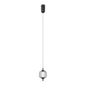 Pendul Pedro Negru chrom 1 x LED - Img 1