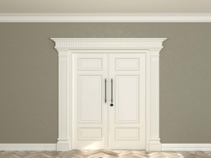 Pilastru poliuretan decorativ P1 dimensiuni 180x30x2000mm - Img 3