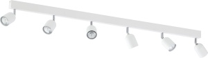 Plafoniera/ Aplica perete Alb Chrome 6xGU10 TOP 1026TK - Img 4