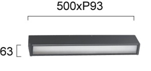 Plafoniera exterior LED 3000K Verona 4293600 - Img 2
