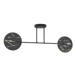 Plafoniera FRICK 2 Negru - Img 1