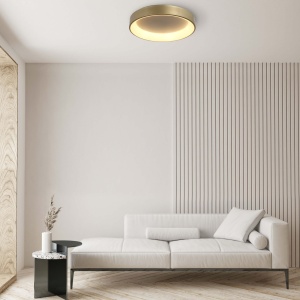 Plafoniera Georgia 60 cm Auriu LED CCT - Img 2