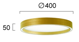 Plafoniera LED 3000K-4000K Vanessa 4292701 - Img 2