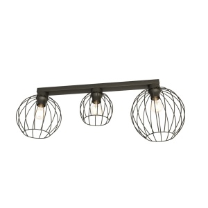 Plafoniera NEST 3 Negru