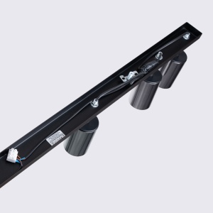 Plafonieră WINX 6L Negru Chrome - Img 4