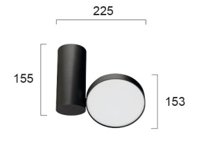 Spot aplicat LED 2900K Markos 4208201 - Img 3