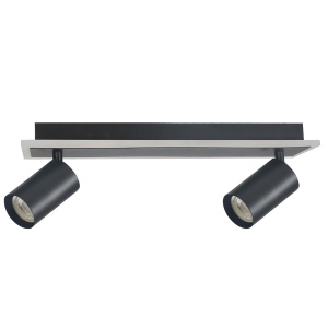 Spot aplicat Parma 2 Negru 2xGU10 LED CCT - Img 2