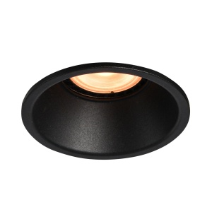 Spot incastrat Barto Negru 1xGU10