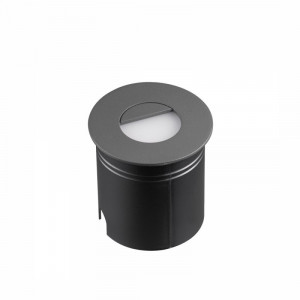 Spot incastrat modern pentru scara grafit rotund Aspen