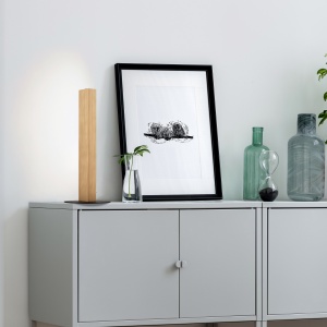 Veioza Bej Negru 1xLED TEO 1412TK - Img 2