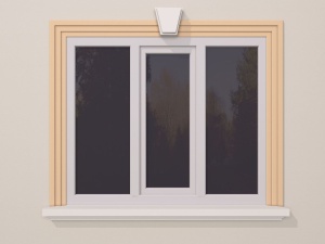Ancadrament fereastra exterior FP134 dimensiuni 135x45x2000mm - Img 3