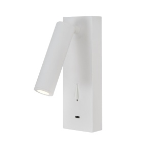 Aplica perete de citit 3W 3000K Alb Incarcator tip C TARIFA III 8984