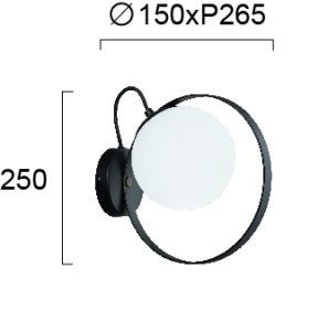 Aplica perete E14 Bubble 3100000 - Img 2