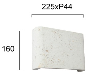 Aplica perete exterior LED 3000K Adalin 4327800 - Img 5