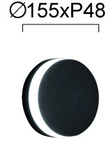 Aplica perete exterior LED 3000K Greta 4262100 - Img 4