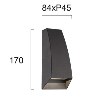 Aplica perete exterior LED 3000K Joy 4227100 - Img 3