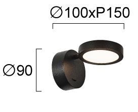 Aplica perete LED 3000K Eden 4307700 - Img 2