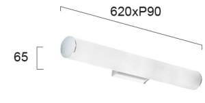 Aplica perete LED 3000K Fibi 4181400 - Img 2