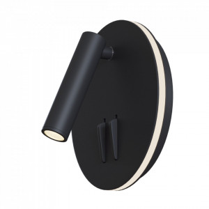 Aplica perete Maytoni Ios176 Negru- 6W-B - Img 1