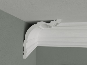 Bagheta de colt / Cornisa de interior BC21 dimensiuni 145x140x2000mm - Img 2