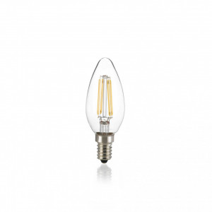 bec lumanare, bec lumanare e14, bec lumanare lumina calda, bec lumanare 3000k, bec lumanare ideal lux, bec lumanare 4w