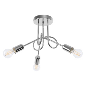 Candelabru LOOP 3 Chrome