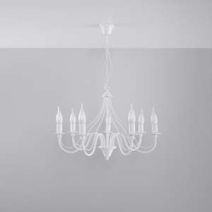 Candelabru MINERWA 7 Alb - Img 2