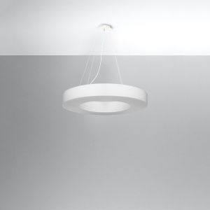 Candelabru SATURNO SLIM 70 alb - Img 2