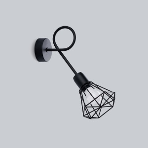 Lampă de perete ARTEMIS 1S Negru - Img 2