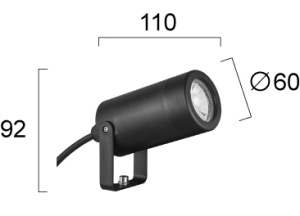 Lampa exterior GU10 Mambo 4287600 - Img 3