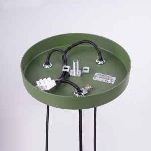Lampă suspendată ARCHE 3P verde măsliniu - Img 3