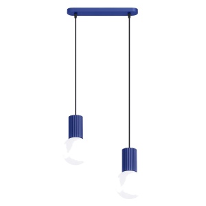 Lampă suspendată HALO 2L ultramarin