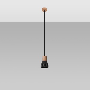 Lampă suspendată QUBIC Negru - Img 2