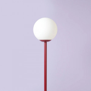 Lampadar rosu, Lampadar forma dreapta, Lampa de podea rosu, Lampadar modern, Lampadar living, Lampadar dormitor, Lampadar metal, Lampa de podea moderna, Lampadar modern living, Lampadar modern dormitor, Lampadar minimalist