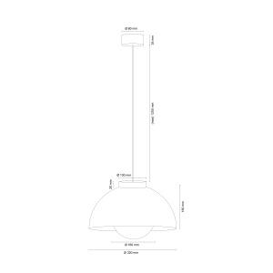 Lustra 1 bec TRE A8634 - Img 4