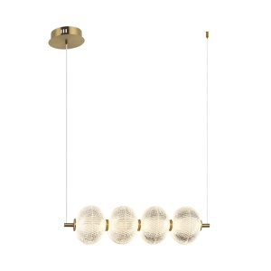 Lustra Lazie Auriu 4xLED