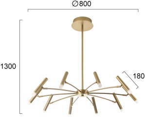 Lustra LED 3000K Secret 4309001 - Img 2