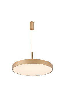 Lustra MARCELLO PENDANT 60 CCT Auriu + Telecomanda