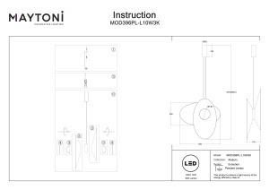 Lustra MOD396PL-L10W3K - Evolution - Img 2