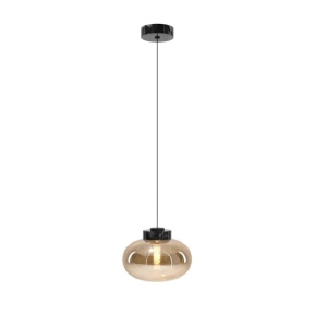Lustra MOONSTONE P0516 E27 Bej Negru - Img 1