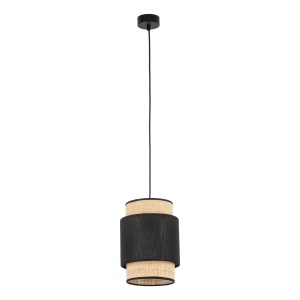 Lustra Negru 1xE27 BOHO 5656TK - Img 1