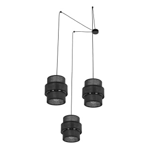 Lustra Negru 3xE27 CALISTO 5976TK - Img 3
